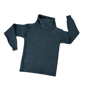 Pollen Sweaters Pure Wool Washable Turtleneck Sweater Medium